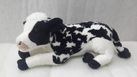 Jouet de boeuf sauvage personnalisé en peluche vache en peluche jouet avec remplissage en coton PP simulation d'animal sauvage en peluche