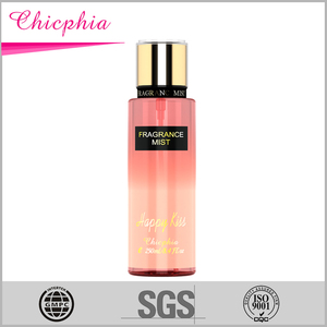 Chicphia personalizado feliz besos fragancia Mejor Cuerpo spray para las señoras de las <span class=keywords><strong>mujeres</strong></span> con etiqueta privada - Product Image 1