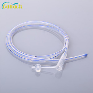 חד פעמי 8fr 20fr 100% רפואי כיתה סיליקון בטן גדלים nasogastric tube