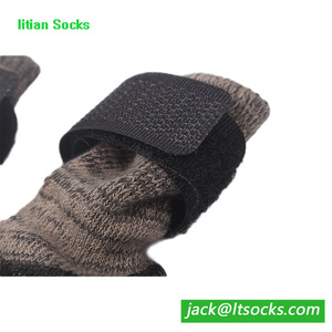 Custom Made Anti-bacterial <span class=keywords><strong>Pet</strong></span> dog design outdoor shoes socks - Product Image 4