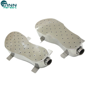 Masaje de acero inoxidable FM002, Serie de Spa de pies en el mejor mercado de suministro de Sauna y Spa - Product Image 1