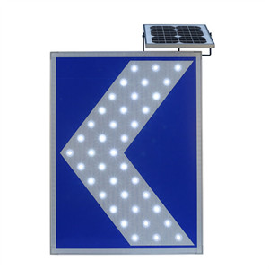 Solar Powered Panel LED <span class=keywords><strong>de</strong></span> señal <span class=keywords><strong>de</strong></span> tráfico por carretera señal <span class=keywords><strong>de</strong></span> <span class=keywords><strong>flecha</strong></span> - Product Image 1
