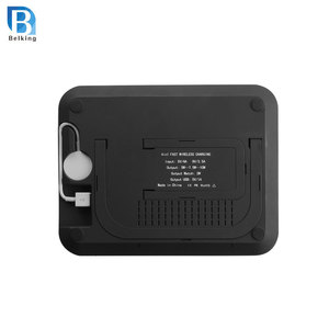 Universal portátil venta <span class=keywords><strong>al</strong></span> por mayor del OEM Compatible Anti-slip <span class=keywords><strong>4</strong></span> en 1 rápido cargador inalámbrico del teléfono - Product Image 3