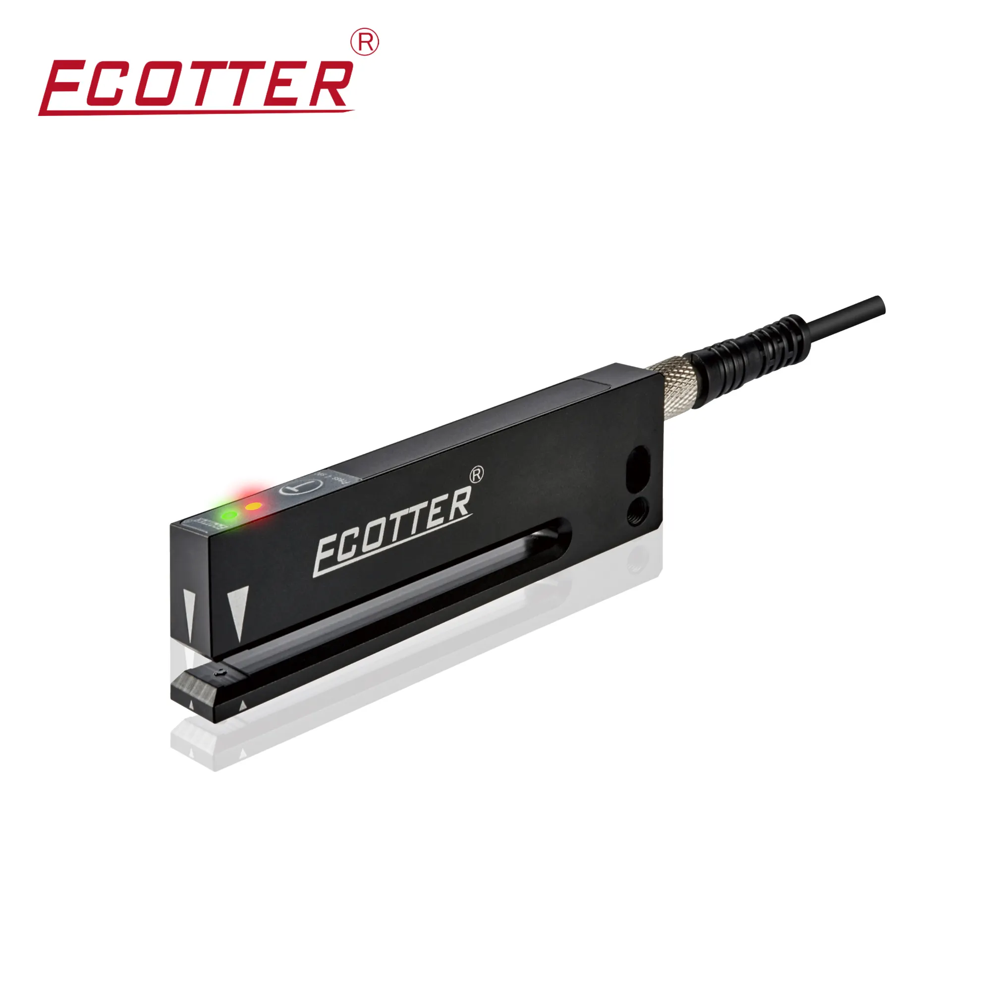 ECOTTER PFT-100 akurasi frekuensi kecepatan tinggi sensor tag fotolistrik eksternal kontrol pembelajaran mandiri stabil