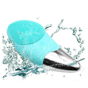 Cepillo de limpieza Facial de dermoabrasión Hydra, masaje Facial eléctrico de silicona, <span class=keywords><strong>limpiador</strong></span> de vibración profunda de poros para uso doméstico, nariz dirigida - Product Image 5