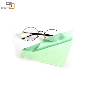 A granel de microfibra personalizado de gafas/gafas paño de limpieza - Product Image 4