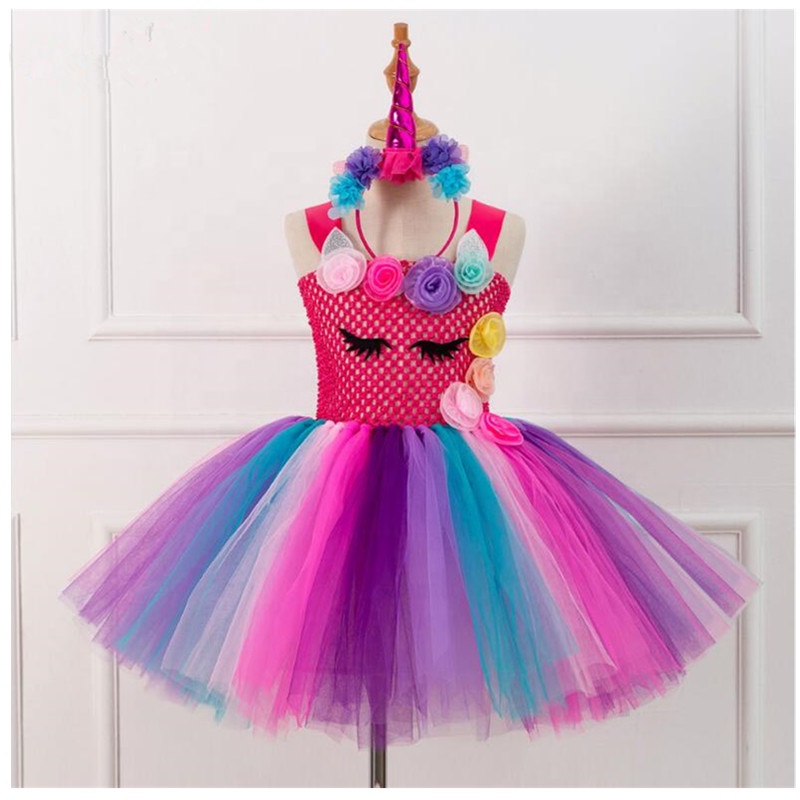 Multicolor Unicorn Costume