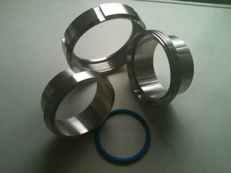 stainless steel sanitary fitting of the Union set