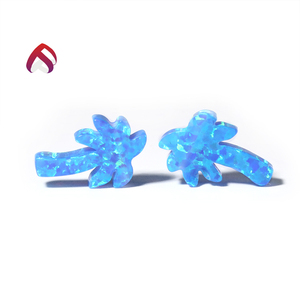 Venta al por mayor de piedra de ópalo sintético ópalo cabochon redondo <span class=keywords><strong>1</strong></span>,25-40mm de perlas para joyería haciendo - Product Image 4