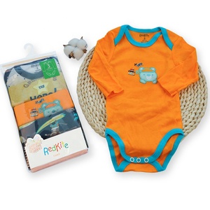 Düşük fiyat yumuşak pamuk düz yüksek kaliteli katı renk Nebworn bebek tulum - Product Image 4