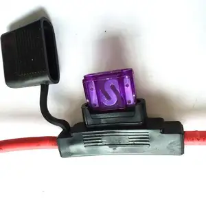 60 80 100 AMP In-Line Maxi Fuse Holder with Dust cover 6 8 10 AWG fuse holder manufacturer