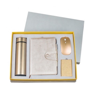 Bouteille d'<span class=keywords><strong>eau</strong></span> avec souris et stylo personnalisé pour entreprises d'affaires, ensemble cadeau - Product Image 1