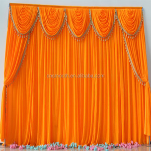 <span class=keywords><strong>Rideau</strong></span> en soie glacée et à <span class=keywords><strong>paillettes</strong></span>, décor de fond pour fête prénatale, offre spéciale, nouvelle collection - Product Image 5