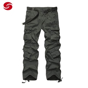 Men Fashion Casual Long <strong>Pants</strong> Cotton <strong>Cargo</strong> Hunting Tactical <strong>Green</strong> <strong>Pants</strong> Jungle <strong>Pants</strong> - Product Image 4