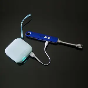 المحمولة مصباح USB ل شواء المطبخ التخييم يندبروف الكهربائية الألعاب النارية ولاعة شرارة شواء موقد غاز أخف
