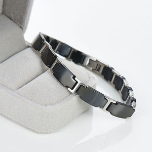 Breloques magnétiques pures à la mode P065, perles ras du cou, en titane, germanium, tourmaline, bijoux de sport, énergie bio - Product Image 3