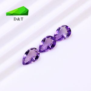 Máquina de pera de alta calidad corte piedras preciosas piedras preciosas naturales de amatista - Product Image 1