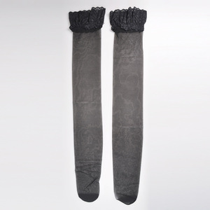 Sh00eisi — <span class=keywords><strong>bas</strong></span> haut <span class=keywords><strong>en</strong></span> dentelle transparente pour <span class=keywords><strong>femmes</strong></span>, cuisses hautes, Top <span class=keywords><strong>en</strong></span> dentelle - Product Image 5