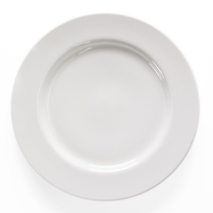 Blanco de alta calidad comida redonda de cerámica de la placa de la cena <span class=keywords><strong>en</strong></span> el <span class=keywords><strong>restaurante</strong></span> - Product Image 5