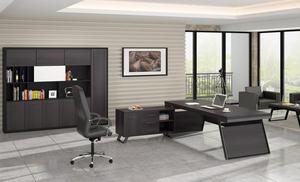 Ensemble de bureau de direction moderne en mélamine, table de direction, prix - Product Image 3