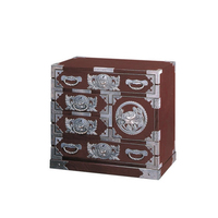 Japanese wooden treasure chest boxes for hot sale