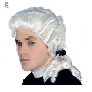 Parrucca Sintetica da Uomo Immortale Coloniale Argento HPC-0044 - Product Image 1