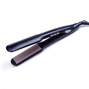 Plancha <span class=keywords><strong>de</strong></span> <span class=keywords><strong>pelo</strong></span> profesional <span class=keywords><strong>de</strong></span> hierro plano <span class=keywords><strong>de</strong></span> <span class=keywords><strong>titanio</strong></span> con pantalla Led Digital <span class=keywords><strong>de</strong></span> cerámica al mejor precio - Product Image 5