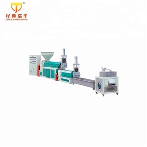 Mesin Pencetak LDPE/LLDPE/PP/PE Masterbatch Plastik PP PE Film Cuci Jalur Plastik Daur Ulang Pellet Plastik 1.5 Otomatis