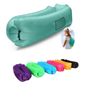Amazon Meilleur Vendeur Portable Gonflable D'air De Camping <span class=keywords><strong>Hamac</strong></span> Paresseux Sac de Couchage Air Canapé-Lit - Product Image 1