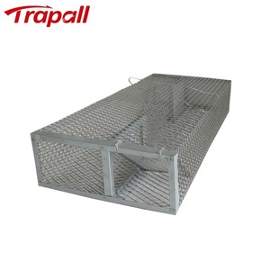 दो दरवाजे के साथ धातु लाइव पकड़ नाग माउस ट्रैप केज - Product Image 1
