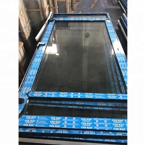 Foshan fabbrica diretta doppia <span class=keywords><strong>finestra</strong></span> a battente di vetro e porta Upvc/Pvc altre porte a prezzo competitivo - Product Image 2
