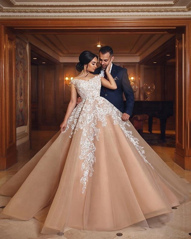 rare feeling dress fashion nova Modest Vintage Lace Wedding Dress with Cap Sleeves JULY