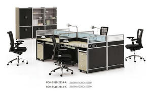 Acheter des meubles de USA Dallas entreprise locale 5x5 pieds 4 personnes bureau du personnel de bureau bureau cabines Floride - Product Image 2