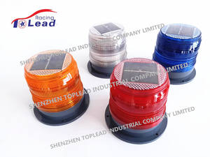Luz <span class=keywords><strong>de</strong></span> Advertencia Solar Intermitente, Baliza Estroboscópica, Barrera, Torre LED, Obstrucción <span class=keywords><strong>de</strong></span> Aviación, Tráfico Solar para Carreteras - Product Image 4