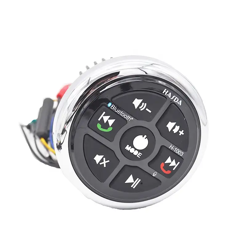 Marine — contrôleur Audio MP3 étanche, 3.5MM, type jauge Marine, récepteur USB numérique AM/FM, entrée auxiliaire vers RCA sortie