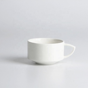Venta al por mayor <span class=keywords><strong>gracia</strong></span> diseño blanco puro 200 ml de porcelana cappuccino espresso turco tazas de café - Product Image 3