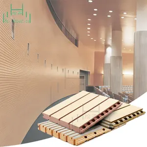 Acoustic MDF Wall Panel System Decorative MDF Wall Panels MDF Board for Acoustic