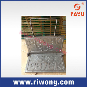 Plantilla de molde para placa de matrícula de Mongolia - Product Image 6