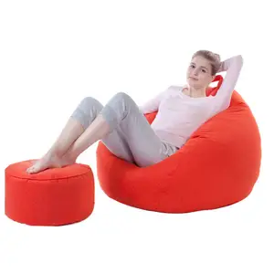 Large Manufacturer Bean Bag Corner Sofa Beanbags Comfortable Memory Foam Bean Bags Sofa For Living Room