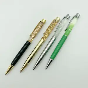 Fancy Crystal Ball Pen Kim Cương Nước Bút Biểu Tượng Tùy Chỉnh Bút Bi