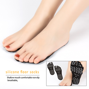 Coussin de chaussure <span class=keywords><strong>anti</strong></span>-dérapant promotionnel protéger la semelle intérieure de plage pied élastique Silicone Gel talon Silicone chaussette soins des pieds CN;ZHE JIELU - Product Image 4