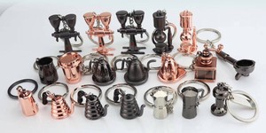 Portachiavi con mini tazza da <span class=keywords><strong>caffè</strong></span> 3D con logo fai-da-te portachiavi personalizzato con portachiavi a forma di mini tazza - Product Image 6