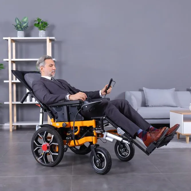 אוטומטי לשכב חשמלי כיסא גלגלים