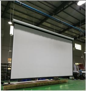 Giá tốt nhất telon 72-150inch lớp học sử dụng Matte trắng bề mặt điện cơ giới màn hình chiếu - Product Image 4