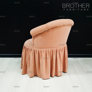 <span class=keywords><strong>Muebles</strong></span> de Hotel de tela de color rosa redondo sexo sofá silla - Product Image 5