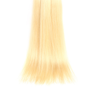 Largo europeo <span class=keywords><strong>Rubio</strong></span> Remy virginal de <span class=keywords><strong>la</strong></span> extensión del pelo de <span class=keywords><strong>la</strong></span> libra de <span class=keywords><strong>la</strong></span> piel del pelo del Ombre - Product Image 5