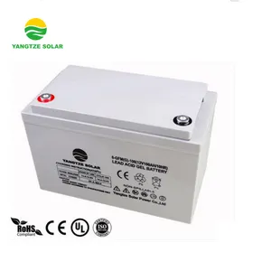 AGM/GEL סוג עמוק מחזור 12 v 100ah 50ah 150ah 200ah 250ah סוללה עם 3 שנות אחריות