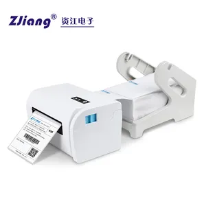 Effective print width 110mm sticker printer TSPL command thermal label printer for express waybill POS / ZJ 9200