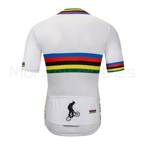 En gros pro équipe cyclisme porter des vêtements de cyclisme maillot de course - Product Image 2