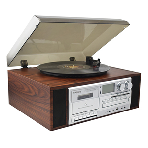 2019 핫 세일 풀 Size Auto Return turntable vinyl <span class=keywords><strong>record</strong></span> 축음기 player 와 카세트, USB SD <span class=keywords><strong>play</strong></span> & 녹화 및 CD, RADIO - Product Image 4